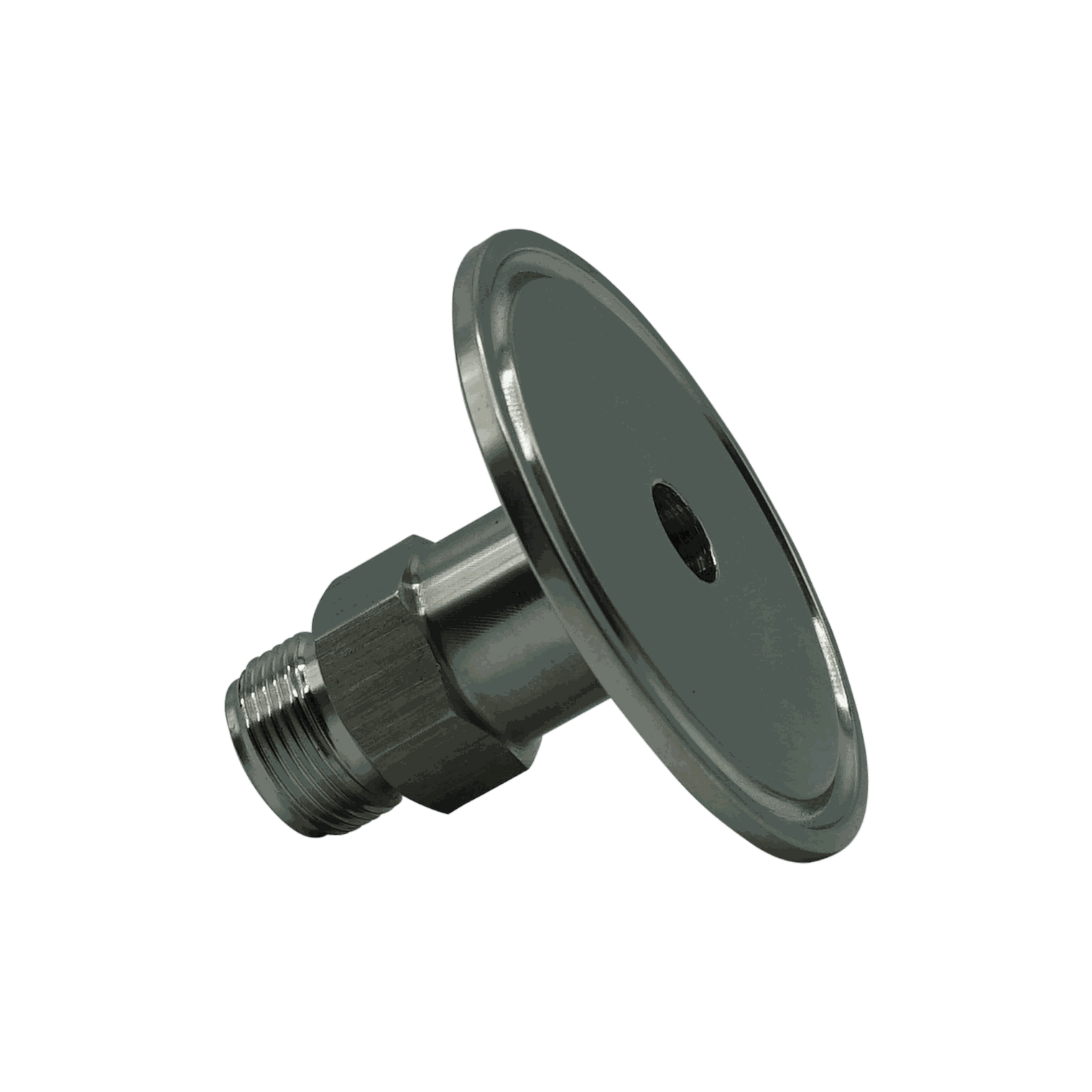 Xtractor Depot - 2” Flat End Cap w/ 1/2” Compression