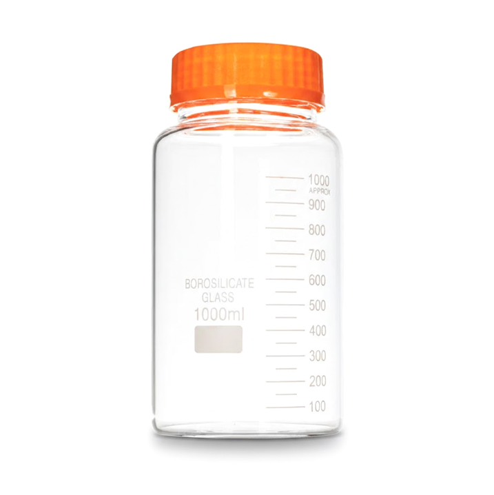 Xtractor Depot - 1L GL80 Borosilicate Media Bottle Case Of 24 24 Pcs