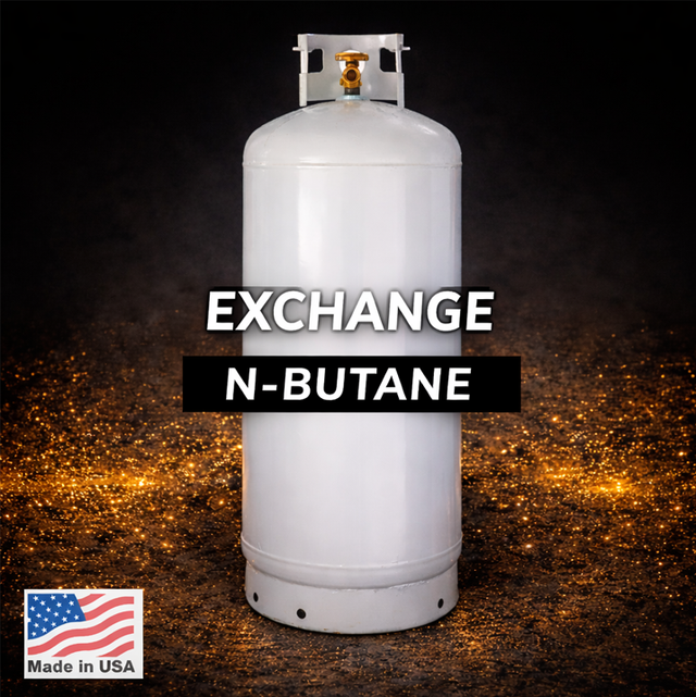 Xtractor Depot - 200 Butane Water Content Solvent Tank Exchange BG
