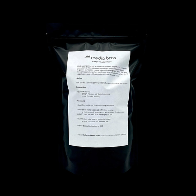 Media Bros. CRAG Remediation Filter Media Alumina for Hydrocarbon Extraction 1kg