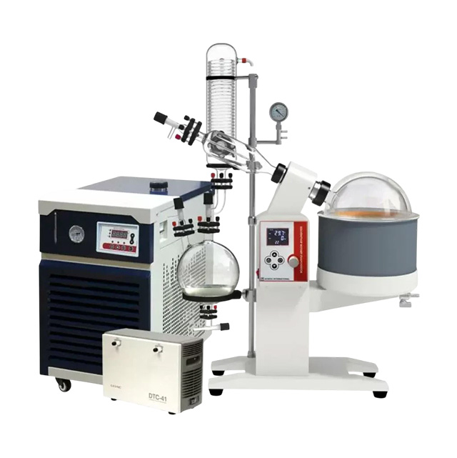 Ai SolventVap 1.3G/5L Rotary Evaporator w/ Chiller & Pump 220V