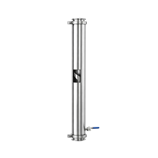 6" x 48" Dry Ice Sleeve Column | Scoop Feature