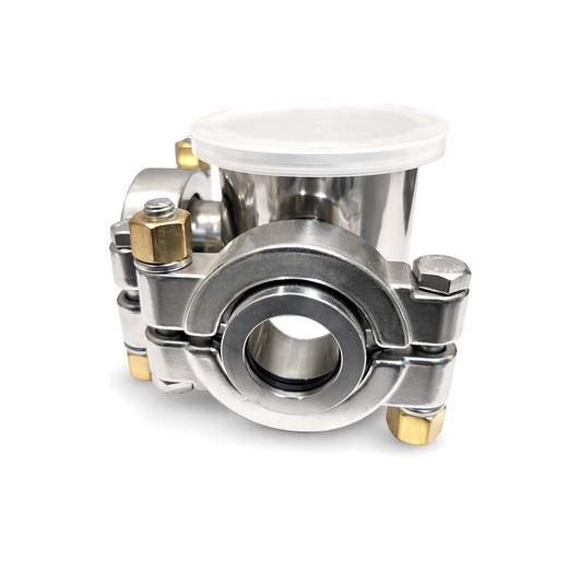 6"x4" Inline Spool w/ (2) 1.5" Sights | Assembled 1.5" Tri-Clamp Sights