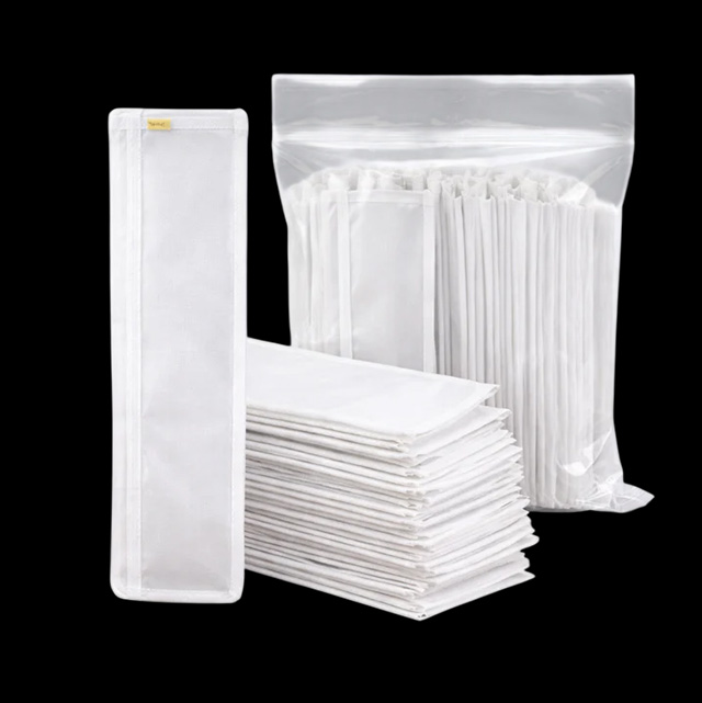 Food Grade Nylon Mesh Rosin Filter Bags | 2" x 6" | Pack of 50