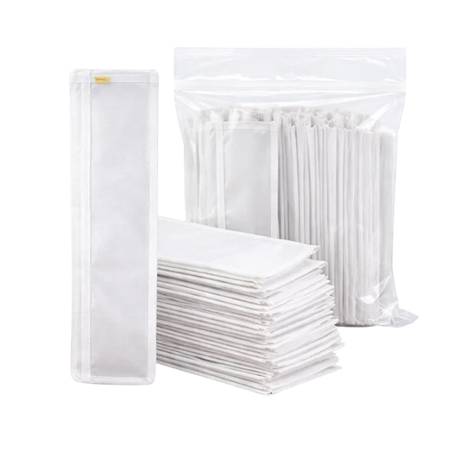 Food Grade Nylon Mesh Rosin Filter Bags | 2" x 6" | Pack of 50