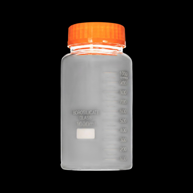 1L GL80 Borosilicate Media Bottle Case of 24 (24 pcs)