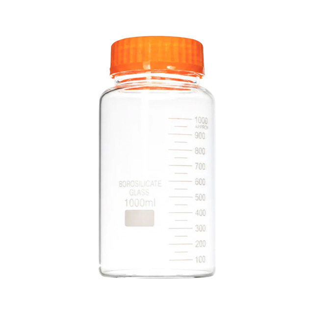 1L GL80 Borosilicate Media Bottle Case of 24 (24 pcs)