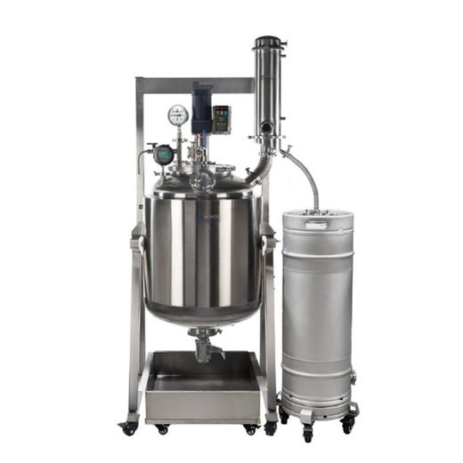 Ai Dual-Jacketed 200L 316L-Grade Stainless Steel Reactor