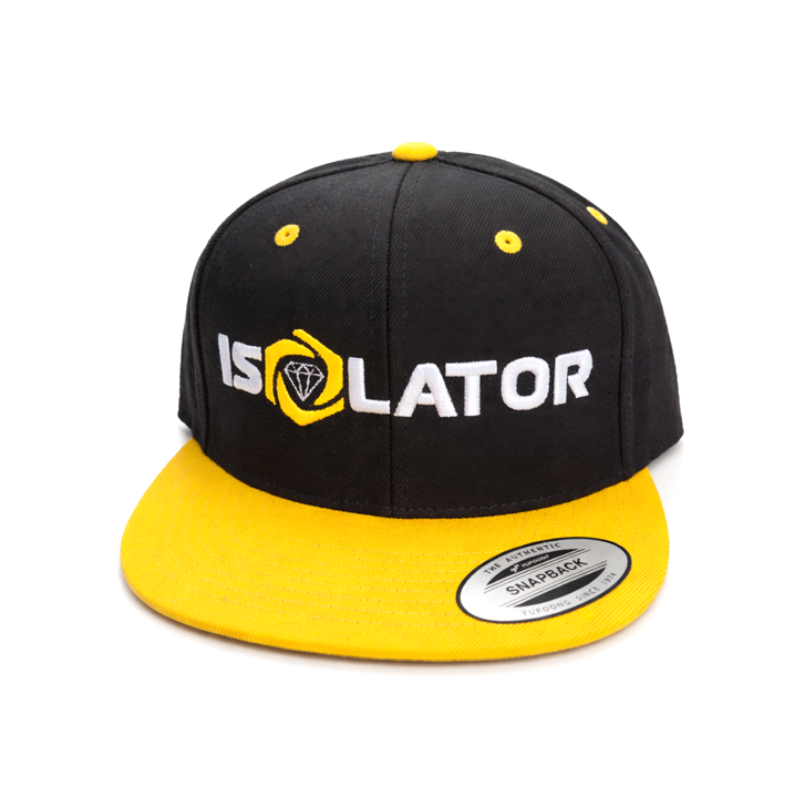 Xtractor Depot - Black Yellow TITAN Isolator Hat Snapback