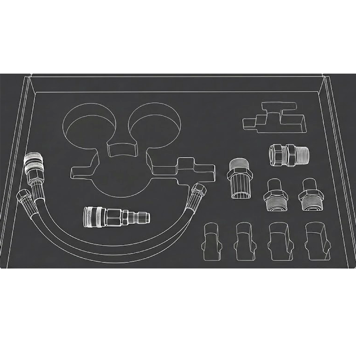 Xtractor Depot - CGA555 Kit For BHO Systems