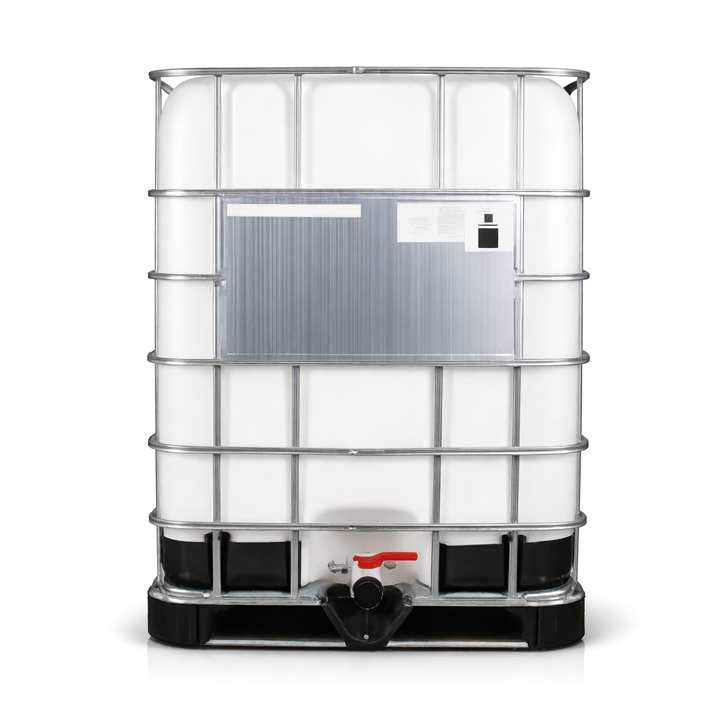 Denatured ethanol 200 proof with heptane bulk tote for industrial solvent and processing application