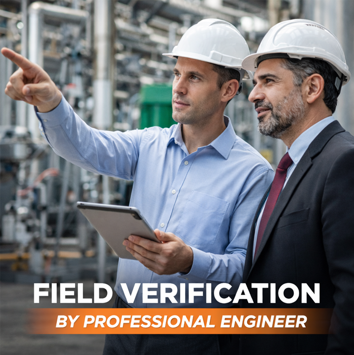 Xtractor Depot - Field Verification By Professional Engineer