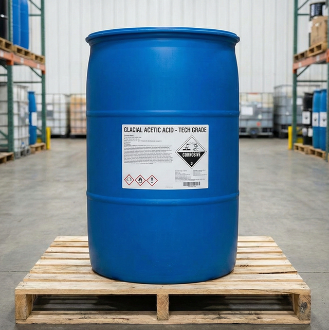 Xtractor Depot - Glacial Acetic Acid Tech Grade 55 Gallon