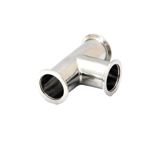 KF25/NW25 3-Way Flanged Vacuum Tee