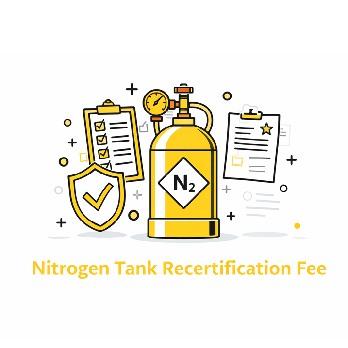 Xtractor Depot - Nitrogen Tank Recertification Fee