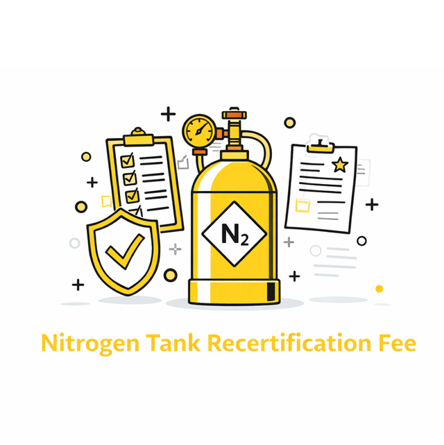 Xtractor Depot - Nitrogen Tank Recertification Fee