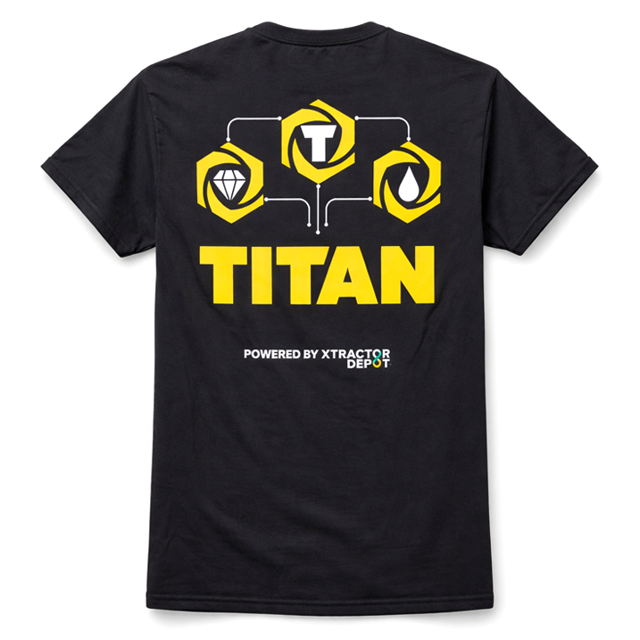 Xtractor Depot - TITAN T Shirt Back