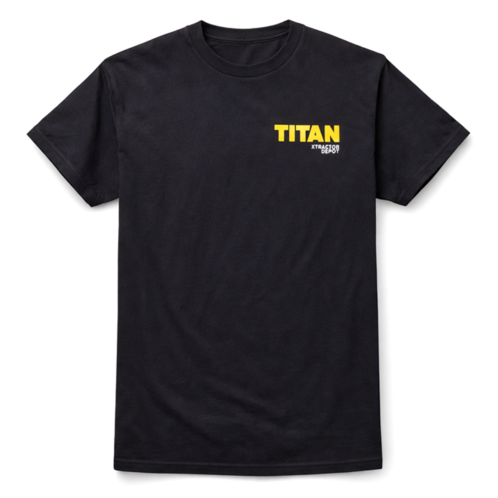 Xtractor Depot - TITAN T Shirt Front
