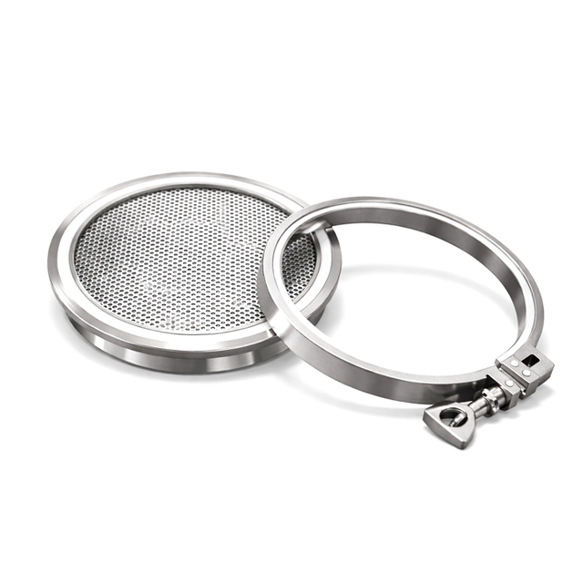 Xtractor Depot - Tri Clamp Filter Plate Plus Ring Combo 112 F To 200 F 250 PSI 6 V2