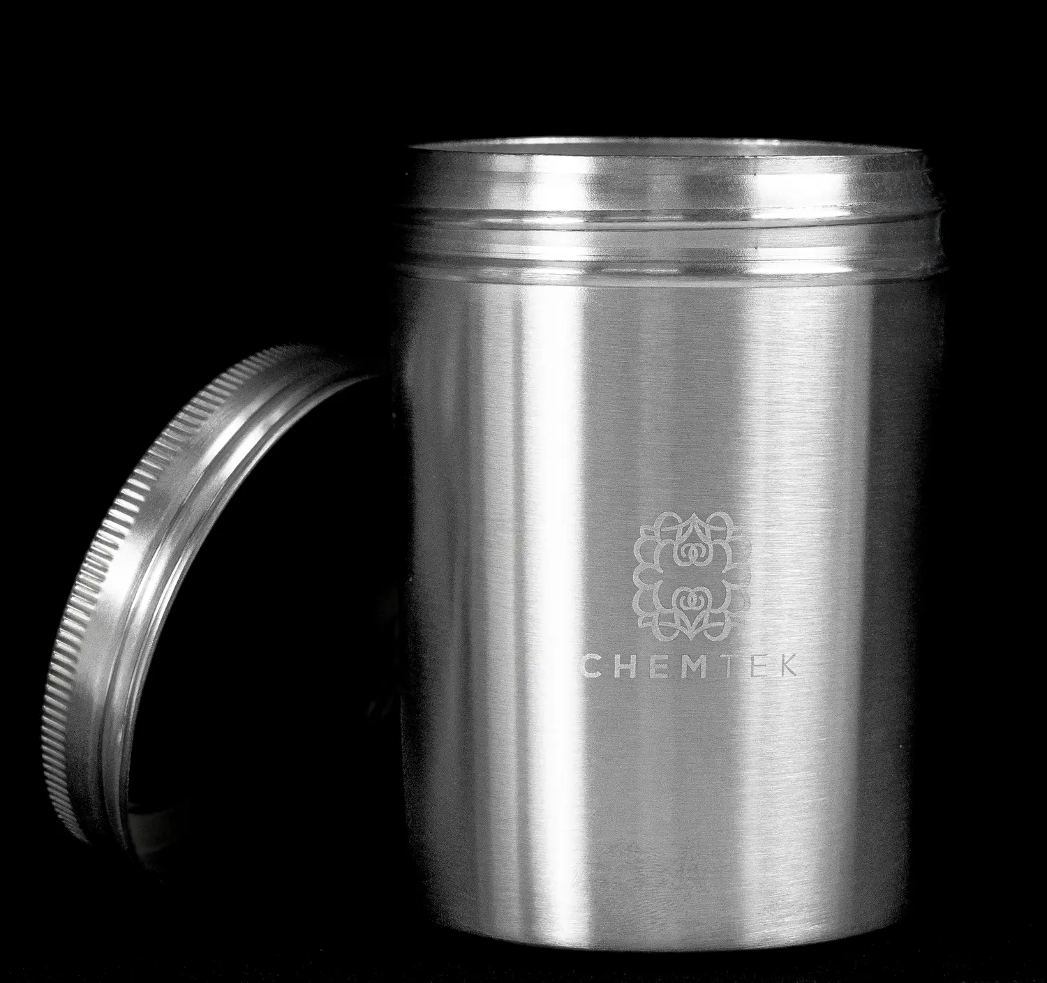 Xtractor Depot - ChemTek Wide Mouth Stainless Jar | 16oz