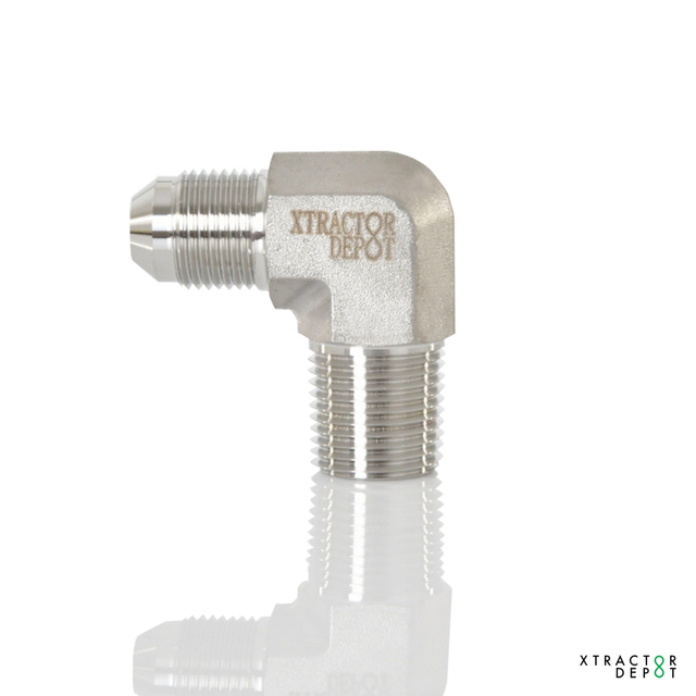 Xtractor Depot - MJIC X MNPT Elbow Fittings - 1 Piece