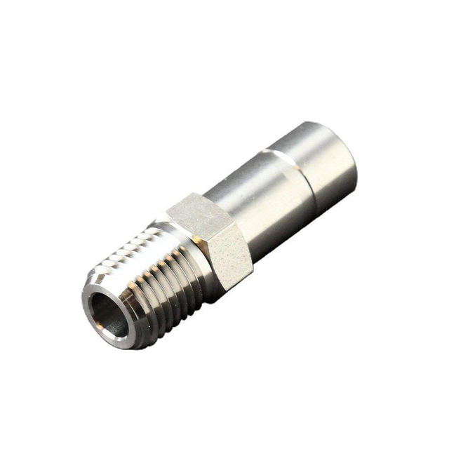 Tube Stub x MNPT Adapter | 1/2" x 1/4"