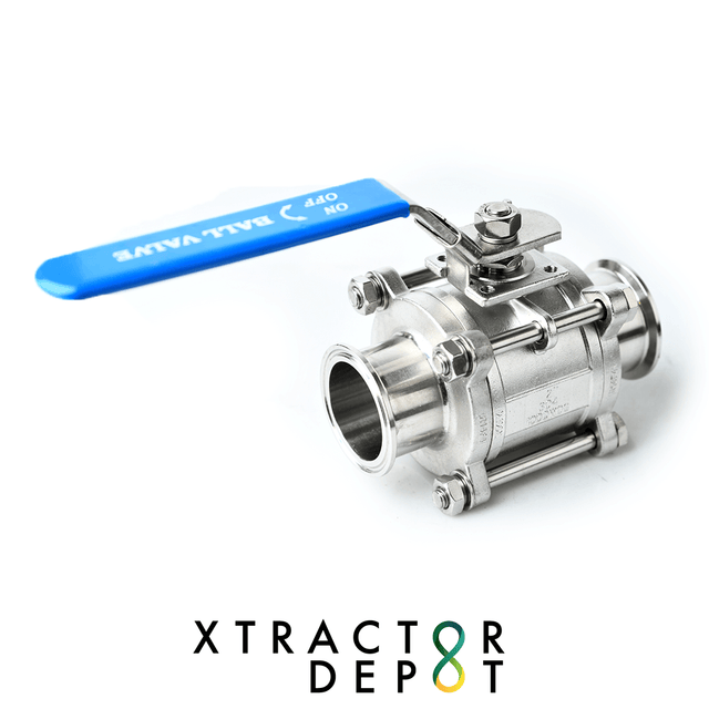 Encapsulated Tri-Clamp Ball Valves SS316L