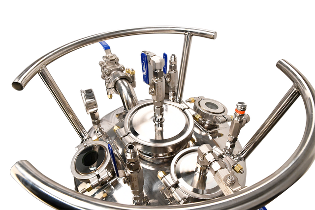 312lb ASME Single-Jacketed Solvent Tank or Collection Vessel | V1 | Assembled