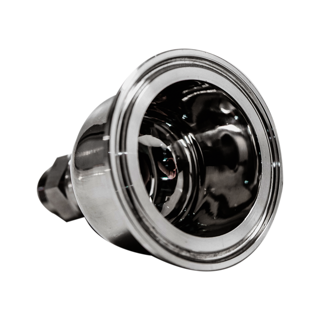 2" Hemispherical End Cap with 1/2" Compression