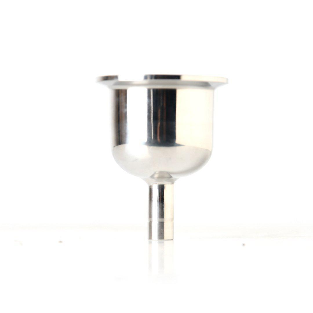 2" Hemispherical End Cap with 1/2" Tube Stub - Xtractor Depot