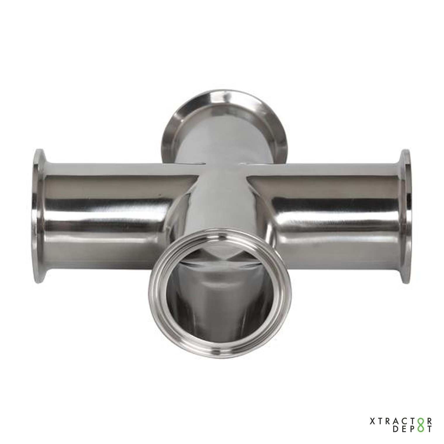 2" Tri-Clamp Cross - Xtractor Depot