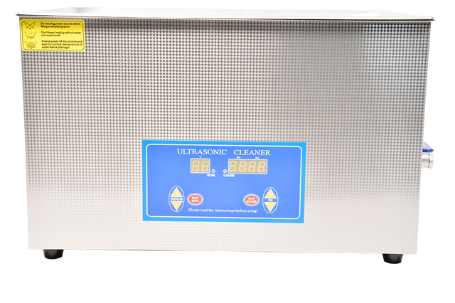 ultrasonic lab cleaner with 22L bath and a basket
