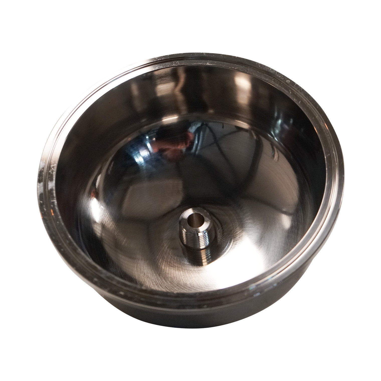 Xtractor Depot - 6 Hemispherical End Cap W 12 Compression 12 Mnpt Inner Port For Spray Ball Compression Fittings Zhejiang