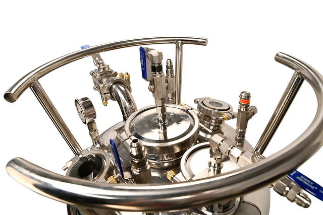 312lb ASME Double-Jacketed Solvent Tank or Collection Vessel | V1 | Assembled