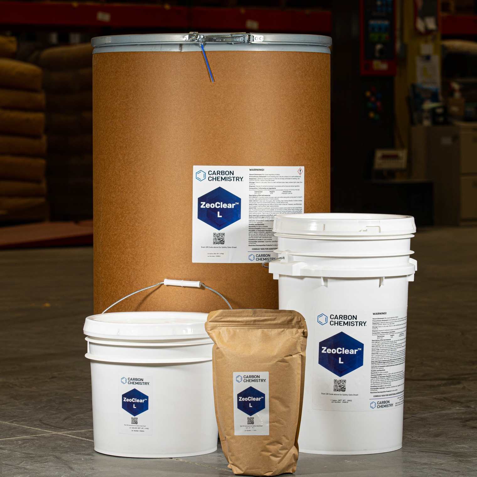 Xtractor Depot - Carbon Chemistry ZeoClear L Remediation Powder | 800kg