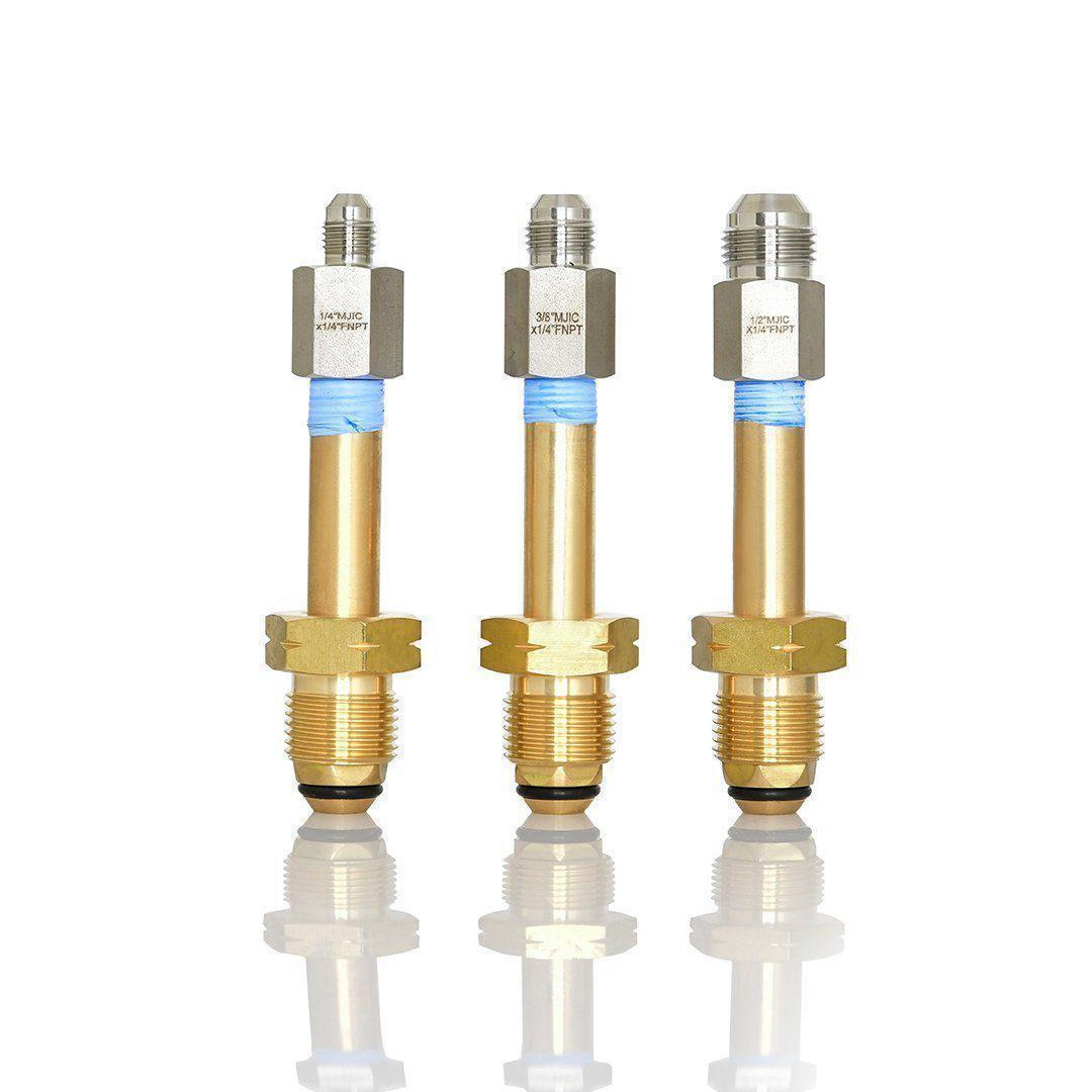 Assembled CGA 510 Inlet Nut and Swivel - Xtractor Depot