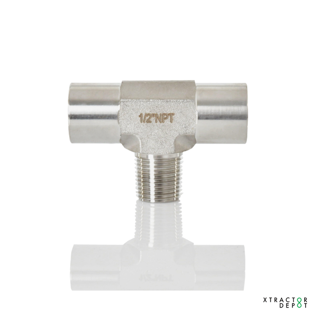 Branch Tee (FNPT x FNPT x MNPT) - 1 Piece