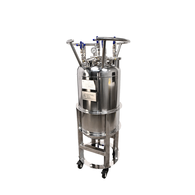 Xtractor Depot - 312lb ASME Non-Jacketed Solvent Tank | V1 | Assembled