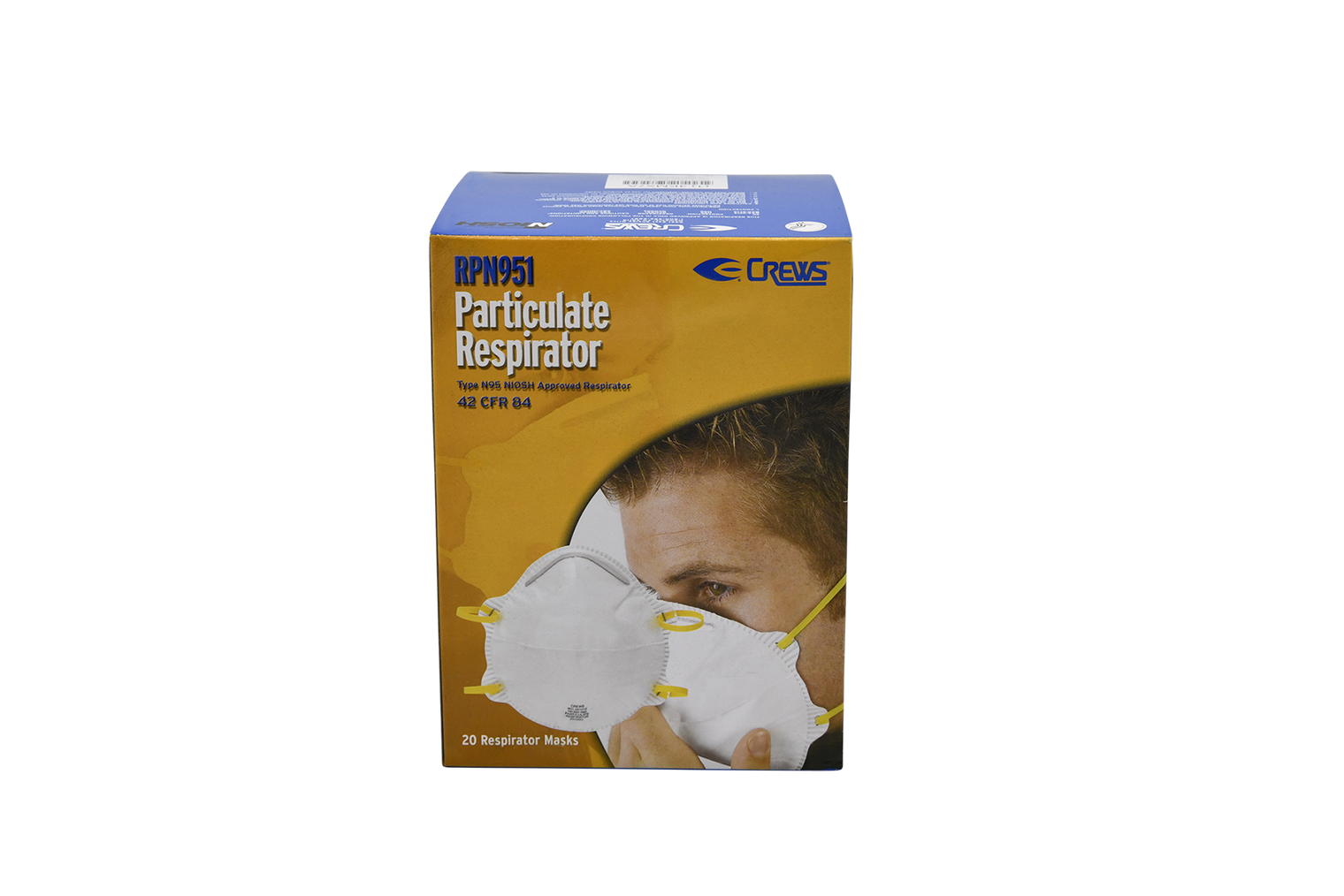 Xtractor Depot - Crews N95 Mask Pack Of 20 Consumables Xtractor Depot