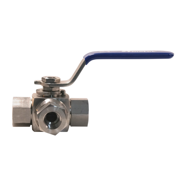 Finelok Three-Way Ball Valve