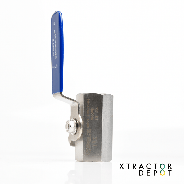 FNPT Ball Valve Super-Lok SS316 - Xtractor Depot