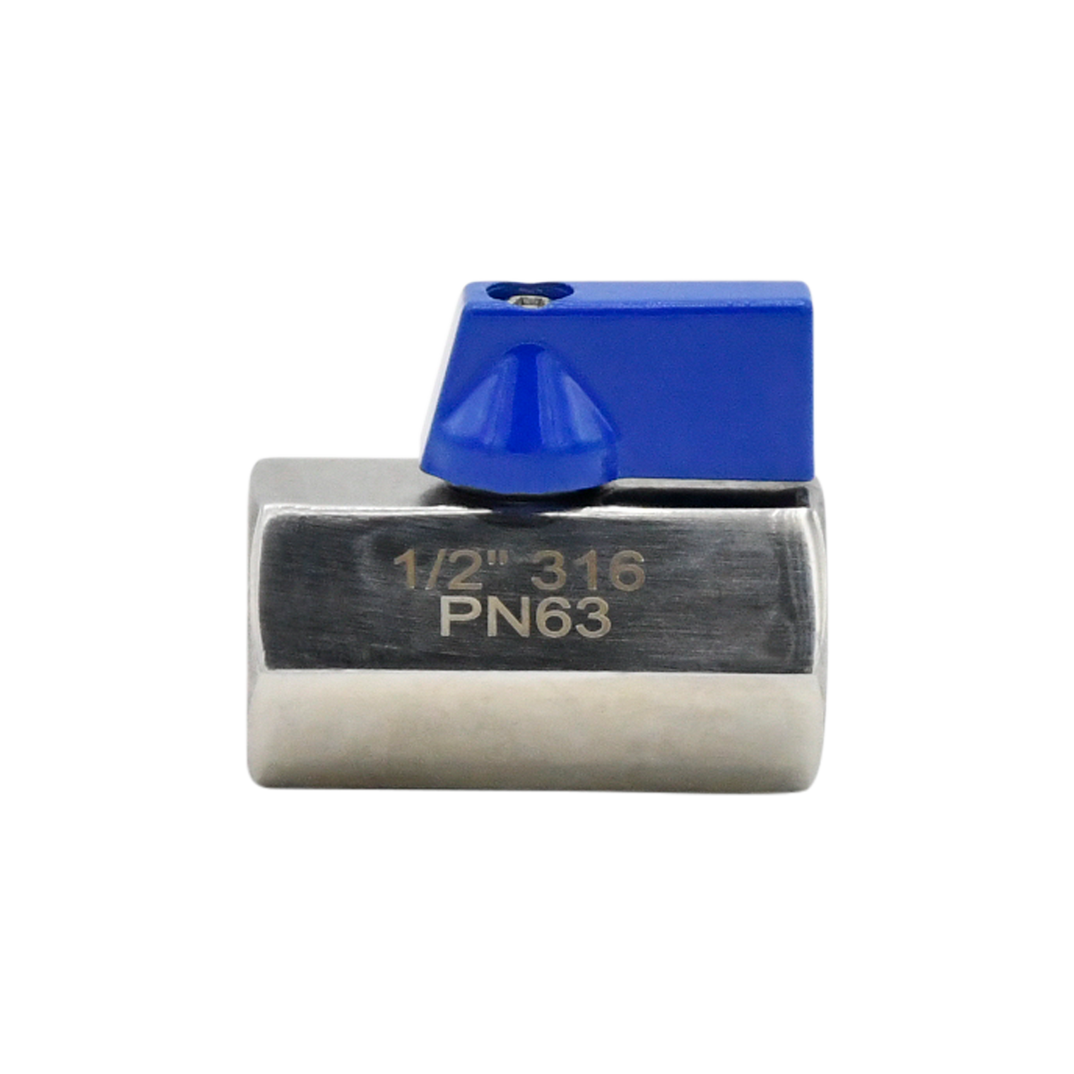 Xtractor Depot - Mini Ball Valve 12 Fnpt X Fnpt Ss316 Ball Valves Direct Material