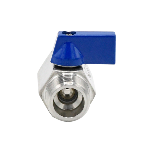 Mini Ball Valve - 1/2" MNPT X FNPT SS316