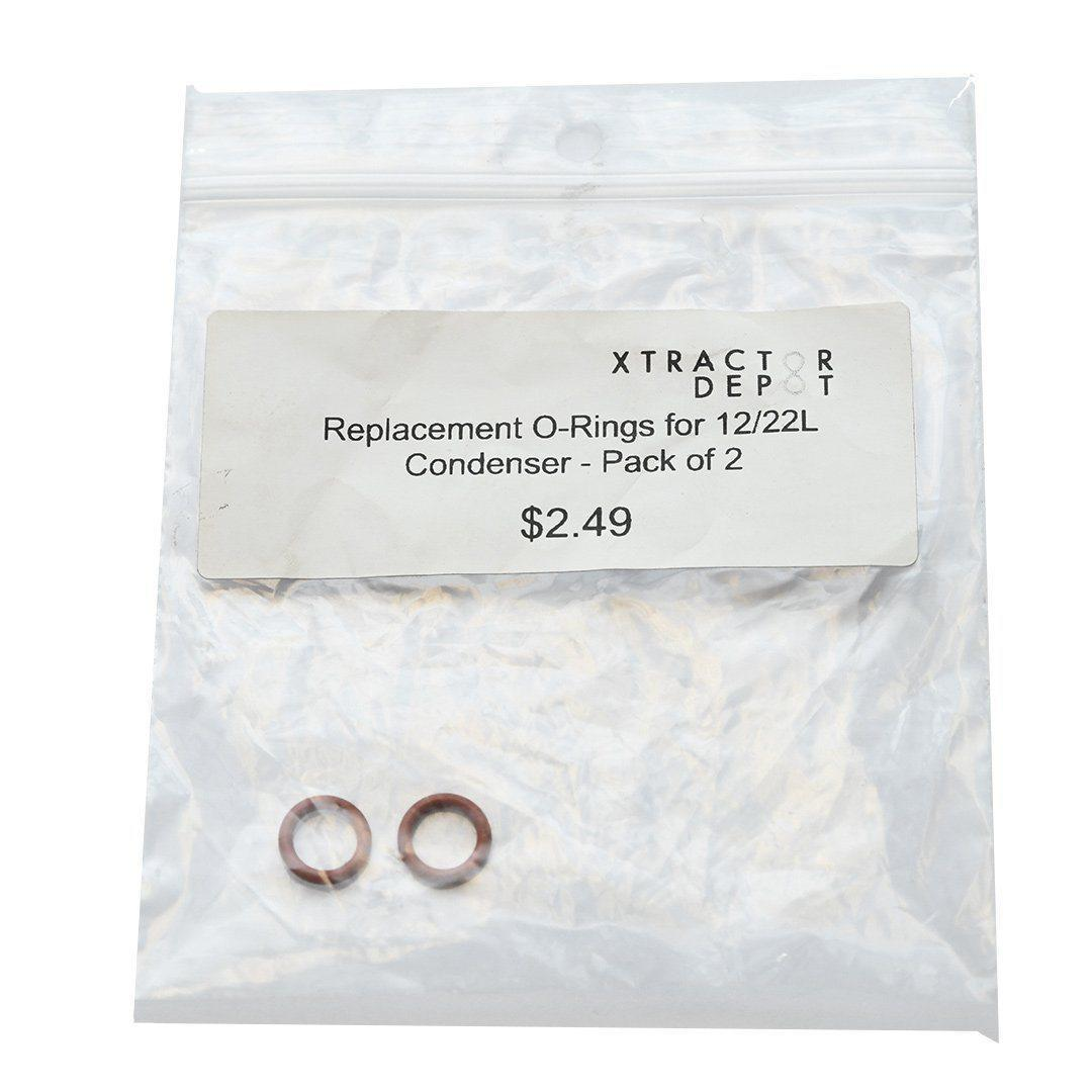 Replacement O-Ring for 12/22L Condenser - Pack of 2 - Xtractor Depot