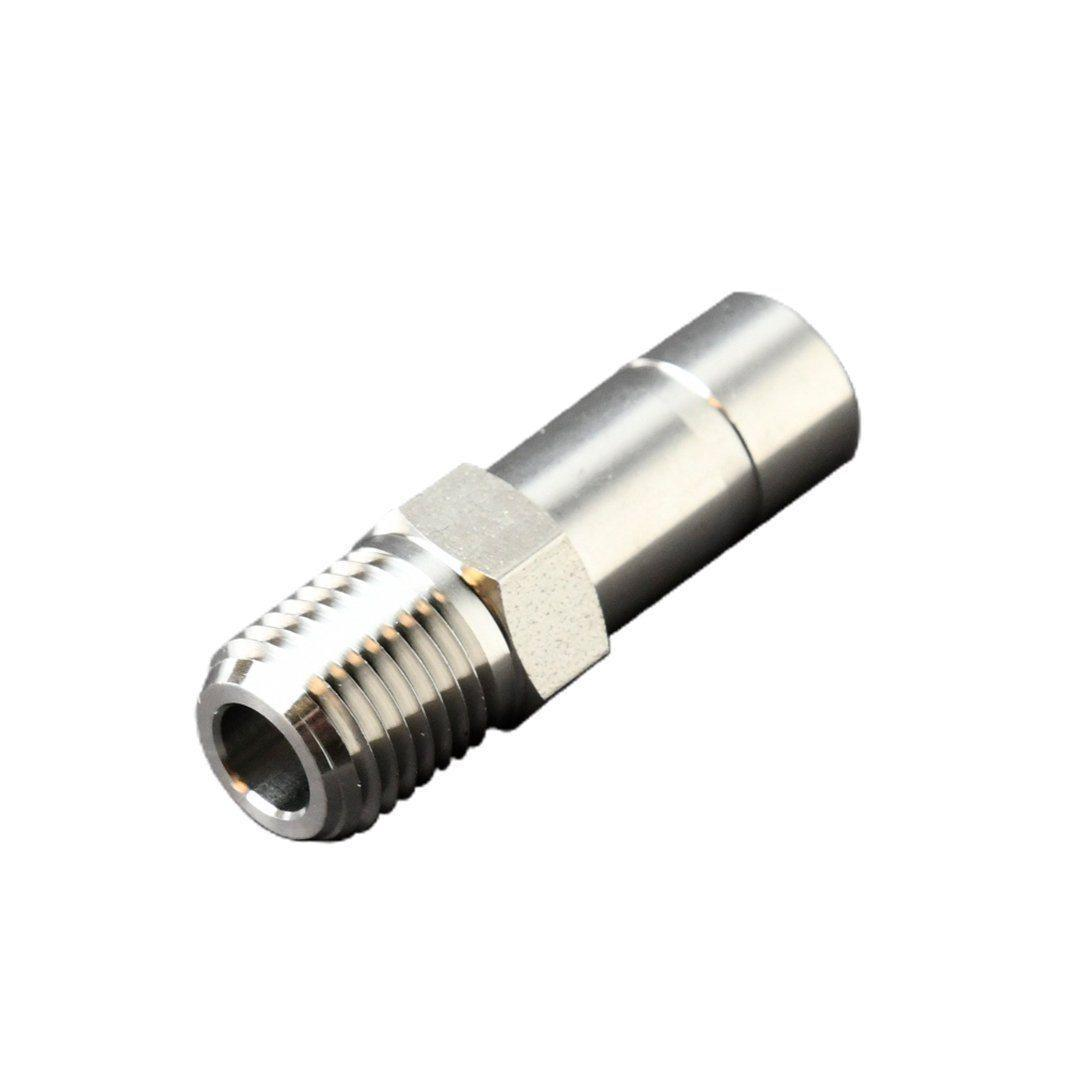 Tube Stub x MNPT Adapter | 1/2" x 1/4" - Xtractor Depot
