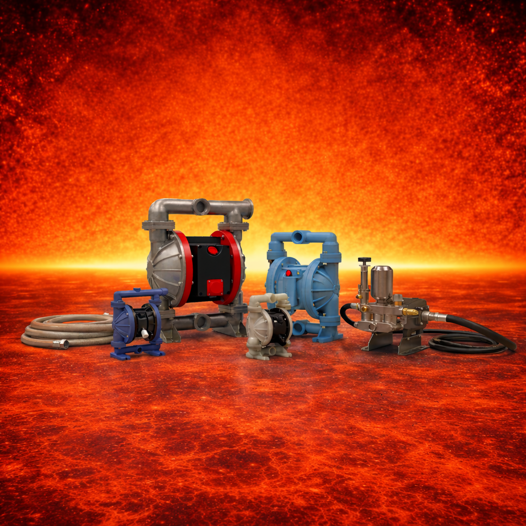 Xtractor Depot - Diaphragm Pumps Chemical Resistant Lab and Extraction Use