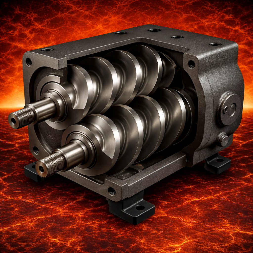 Dry Screw Vacuum Pumps