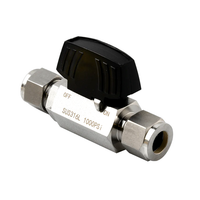 1/2" Compression Ball Valve | Compression x Compression | ½” x ½”
