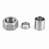 1/2" Compression Nut-Ferrule-Sleeve Set