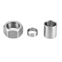 1/2" Compression Nut-Ferrule-Sleeve Set